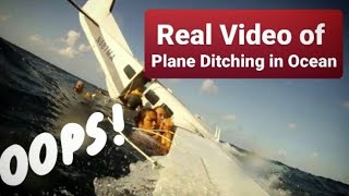 ✅Hawaiian Plane Crash into the Ocean | Real Video from inside the Cabin | PlaneCrash Aviation
