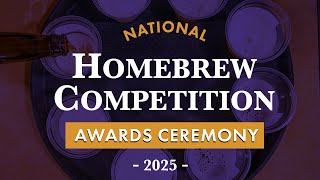 2025 National Homebrew Competition Awards Ceremony