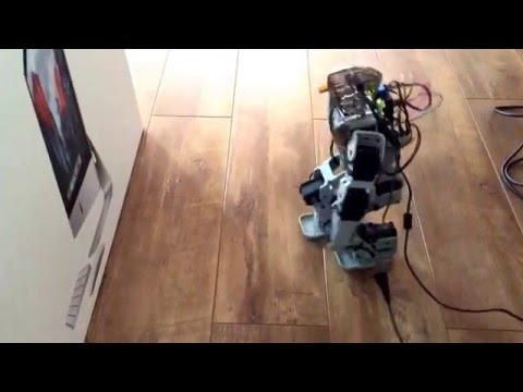 Obstacle detection attempt Humanoid Raspberry PI Zero Robot on Java