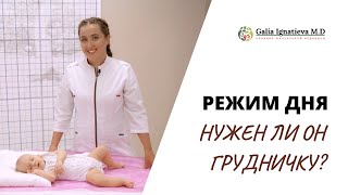 Режим дня грудничка | Нужен ли ребенку график сна |@Galia_Ignatieva_MD