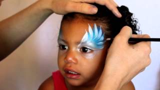 Angel Face Paint Tutorial