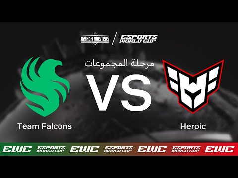 Team Falcons vs. Heroic - Dota2 Riyadh Masters x EWC - Day 9 - Group Stage