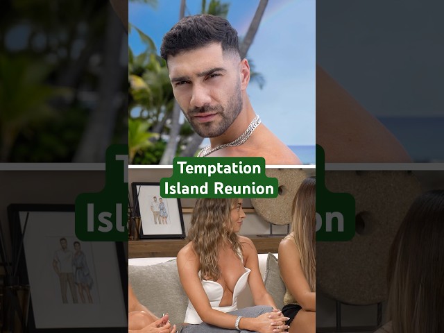 A surprise DM explodes the reunion. 👀🧾#temptationisland  #realitytv #viallfiles