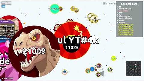 AGAR.IO SERVER TAKEOVER WITH BOTS #310 || OP-BOTS.COM