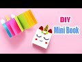 DIY Unicorn Mini Book  /Мини блокнот ЕДИНОРОЖКА / Как сделать