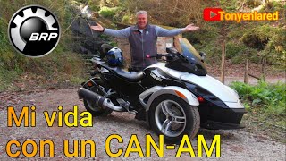 Vivir dia a dia con un Triciclo. Can-am Spyder