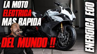 Eléctrica mas Rápida del Mundo!😱 Energica EGO + que locura!!