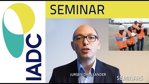 Seminar on Dredging and Reclamation - invitation