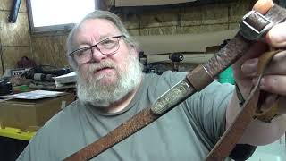 Nagant holster repair and re-stitch