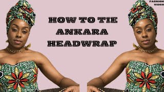 Quick Ankara Headwrap