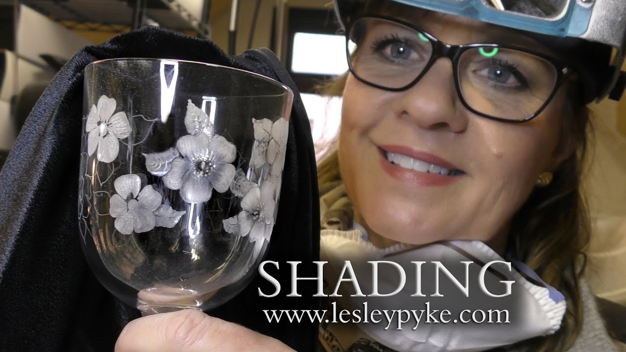 How to engrave glass with a dremel tool - etching designs onto mirrors -  beginner tutorial 