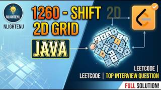 LEETCODE   1260 - Shift 2D Grid #java #coding #leetcode #2d #programming #python