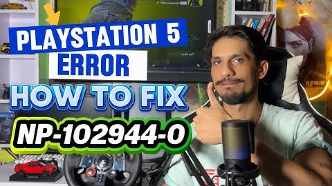 How To Fix PS5 Error Code NP-102944-0 Please Install the latest system software update