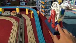 A Carnival Of Trains With Layout 3 Of 5-In-1 Track Builder Set