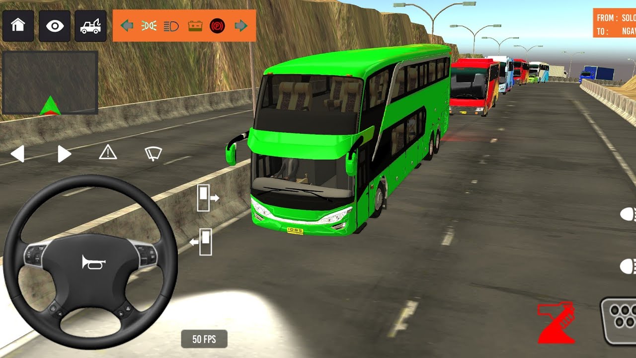 euro coach bus simulator 😭🚌|| new coach bus simulator part- 01 Android gameplay 11