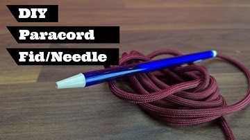 DIY Paracord Fid | Paracord Needle | Pen LifeHack