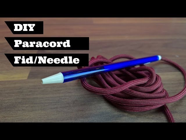 Paracord FID Set Lacing Flattener Needles with Velvet Bag for DIY