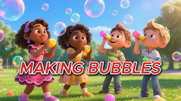 Making Colorful Bubbles: Fun Learning Activity for  Young Kids, Kindergarten, and Preschoolers