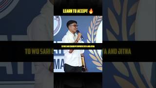 LEARN TO ACCEPT 🔥 || #upscmotivation #upsc #viral #shorts #studyiq