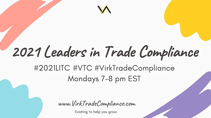 April 26 - 2021 Leaders in Trade Compliance (Micha...