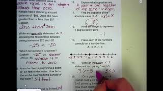 6th grade unit 7 study guide