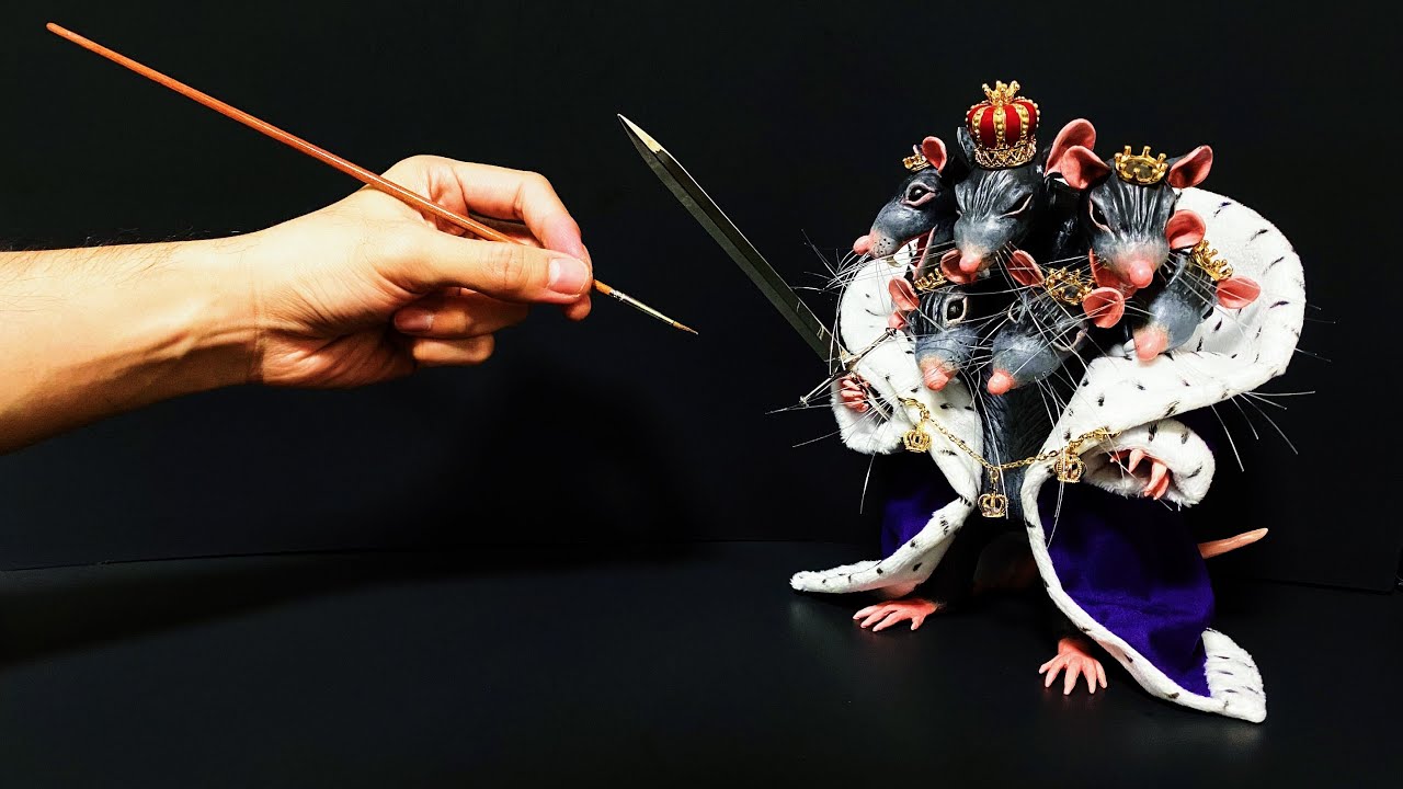 Making The MOUSE KING From The Nutcracker Story