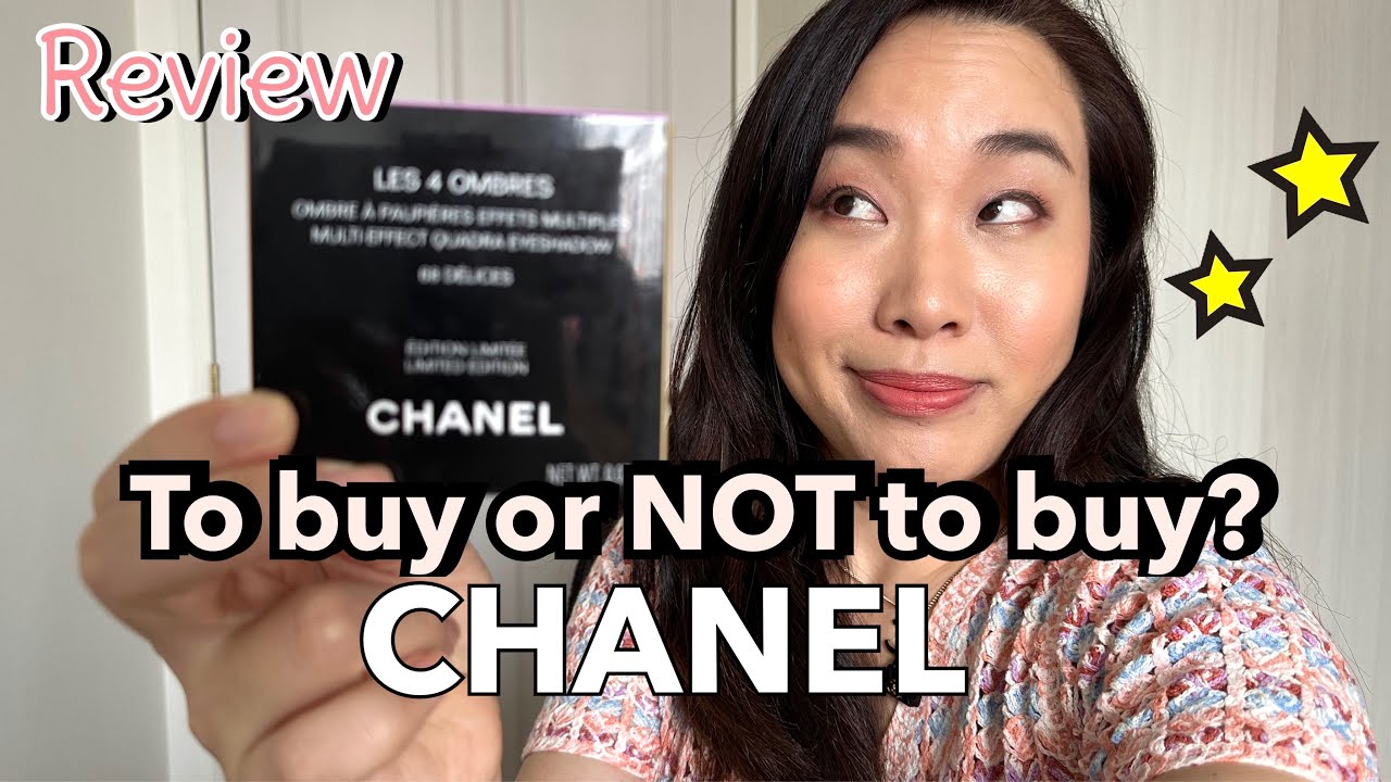 REVIEW - Chanel SPRING SUMMER Delices 68 eye palette, Natural make up look