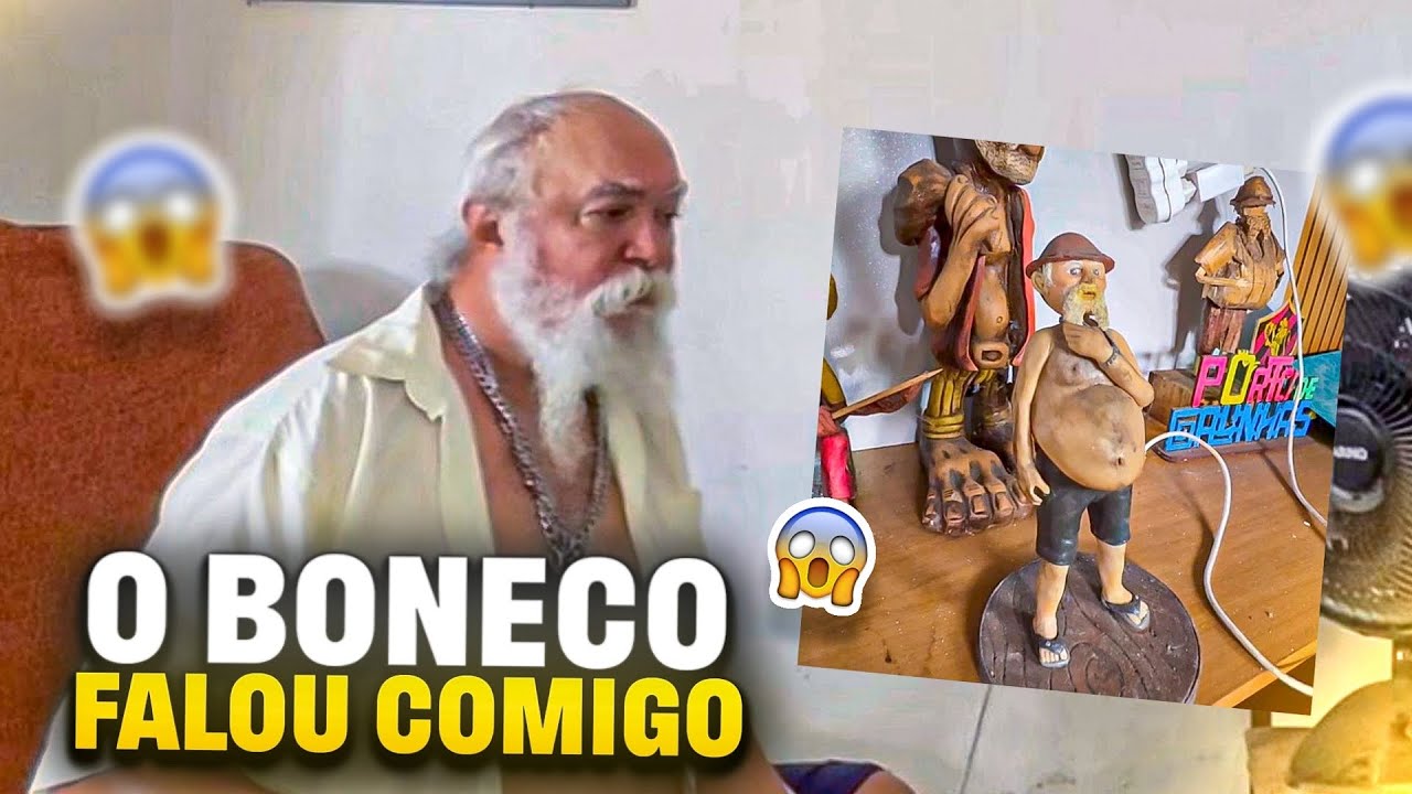 O BONECO COMEÇOU A FALAR COM LUIZ DO SOM | MANETIKIN 