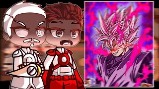 [INVINCIBLE]VILTRUMITES reacts to GOKU BLACK [DB]