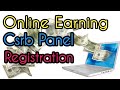 Online earning  csrb panel registration 
