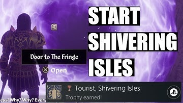 Oblivion Remastered - How to start shivering isles dlc | A strange Door Location