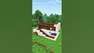 Modern House | Minecraft Tutorial #shorts
