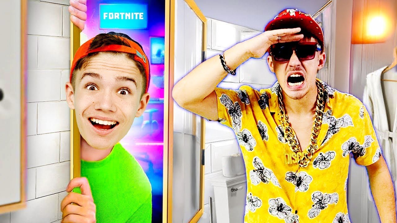 МЫ ПОСТРОИЛИ СЕКРЕТНУЮ КОМНАТУ, ЧТОБЫ СПРЯТАТЬСЯ ОТ СОСЕДА!