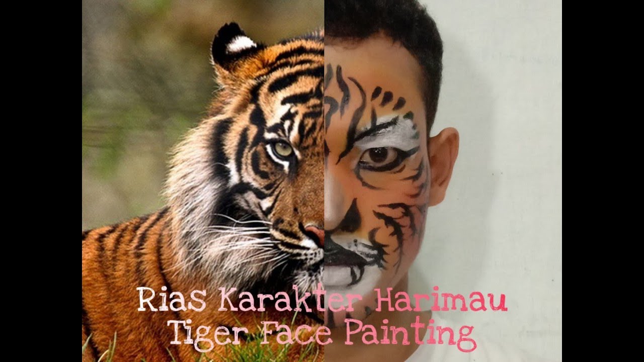 (Tutorial) Rias Karakter Harimau (Tiger Face Painting) by EISTA Art