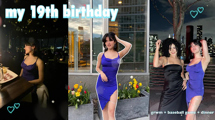 MY 19TH BIRTHDAY IN NYC | vlog: grwm + baseball ga...