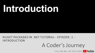 Nuget Packages in .NET #1 - Introduction