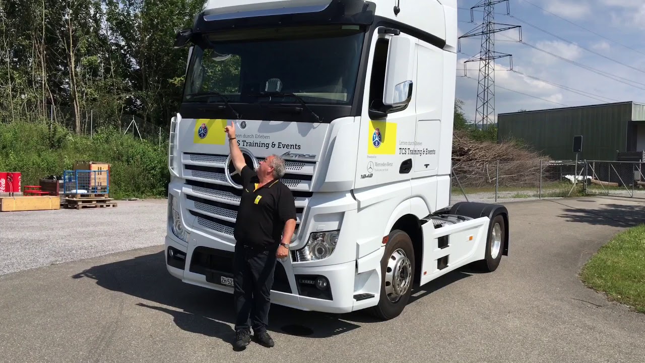 Toter Winkel beim LKW