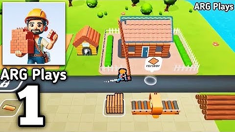 Mansion Constructor - Gameplay Walkthrough Part 1 - Build Your Dream City