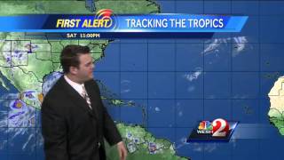 Another mainly dry day