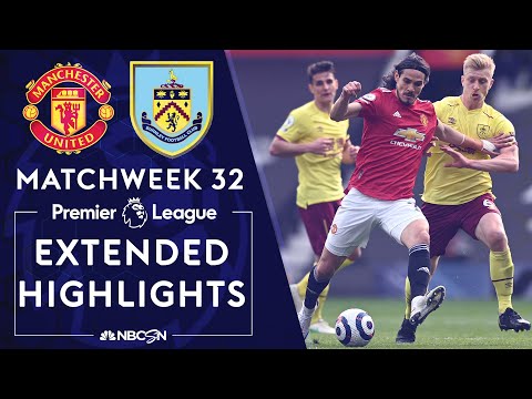 Manchester United v. Burnley | PREMIER LEAGUE HIGHLIGHTS | 4/18/2021 | NBC Sports