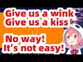 [ENG SUB] Wink? Kiss? No way! Sasaki Saku is not that easy [NIJISANJI Vtuber 笹木咲]