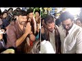 Chiranjeevi, Manchu Vishnu attend Botsa Satyanarayana's son's engagement ceremony