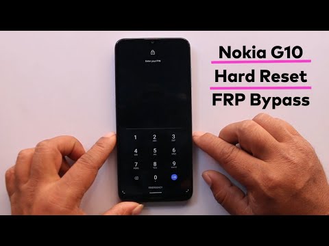 Аппаратный сброс Nokia G10 (Ta-1346) Разблокировка FRP/Обход блокировки учетной записи Google/Снятие блокировки экрана