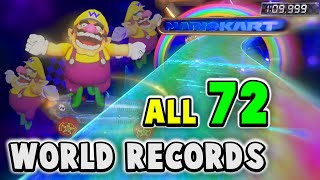 Reacting to Every Mario Kart 8 Deluxe 200cc World Record