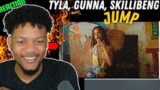 Tyla, Gunna, Skillibeng - Jump (Official Music Video) [REACTION!!]