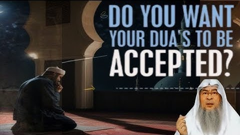 Times when Duas can be answered - Sheikh Assim Al Hakeem #assimalhakeem