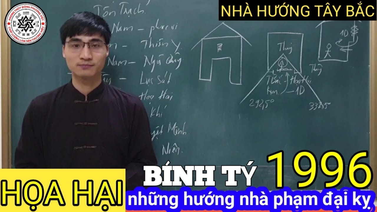  BÍNH TÝ 1996  Xây nhà hướng TÂY BẮC Cách tránh hướng ...