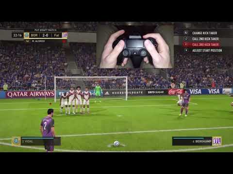 FIFA18 教程 "一个超高进球率的任意球战术"