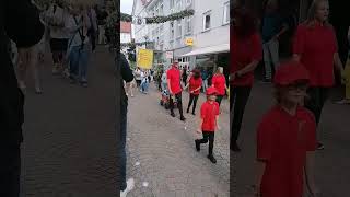 Der Festumzug Am Johannisfest In Eschwege