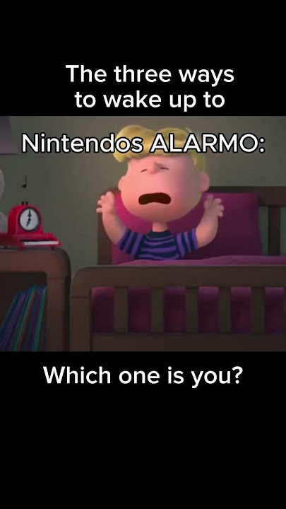 Waking Up to the Nintendo Alarmo Clock Be Like… ⏰🎺😵